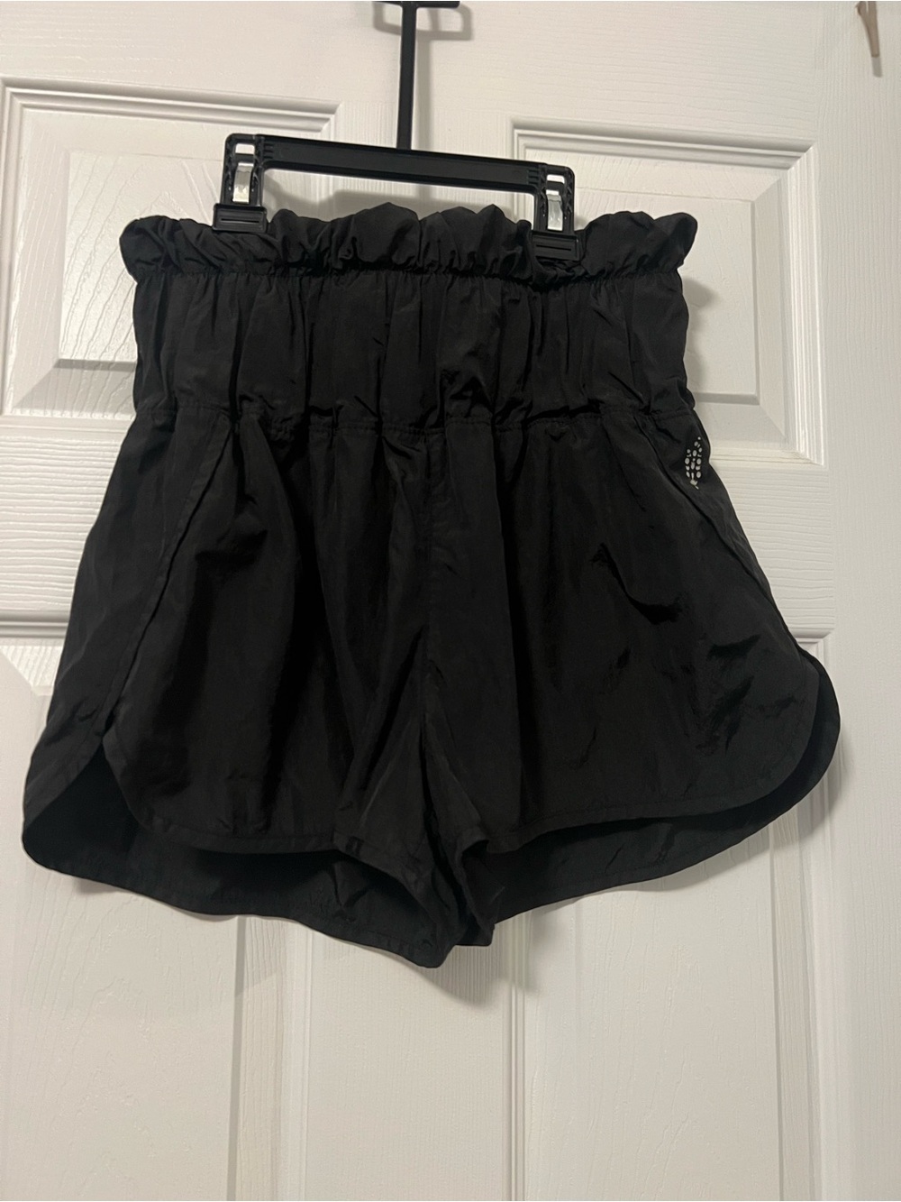 High-Waist Black Shorts